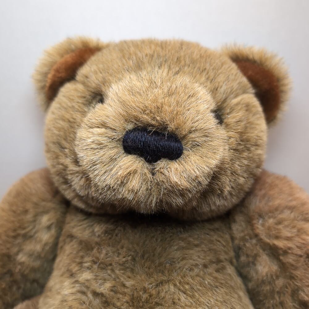 Gund Collectors Classic Limited Edition Brown Teddy Bear Jointed‎ 1983